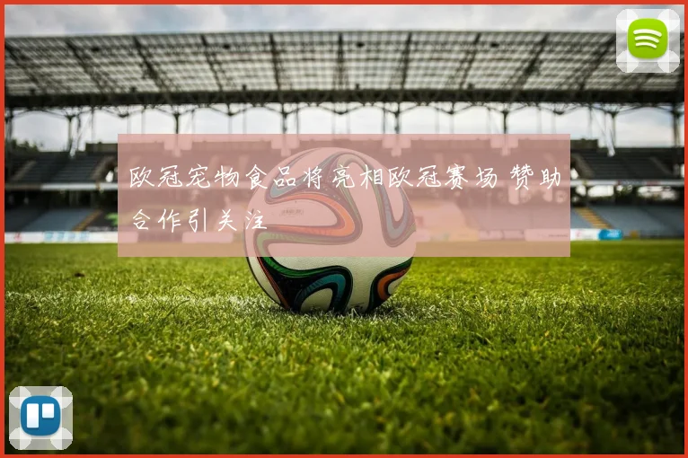 欧冠宠物食品将亮相欧冠赛场 赞助合作引关注